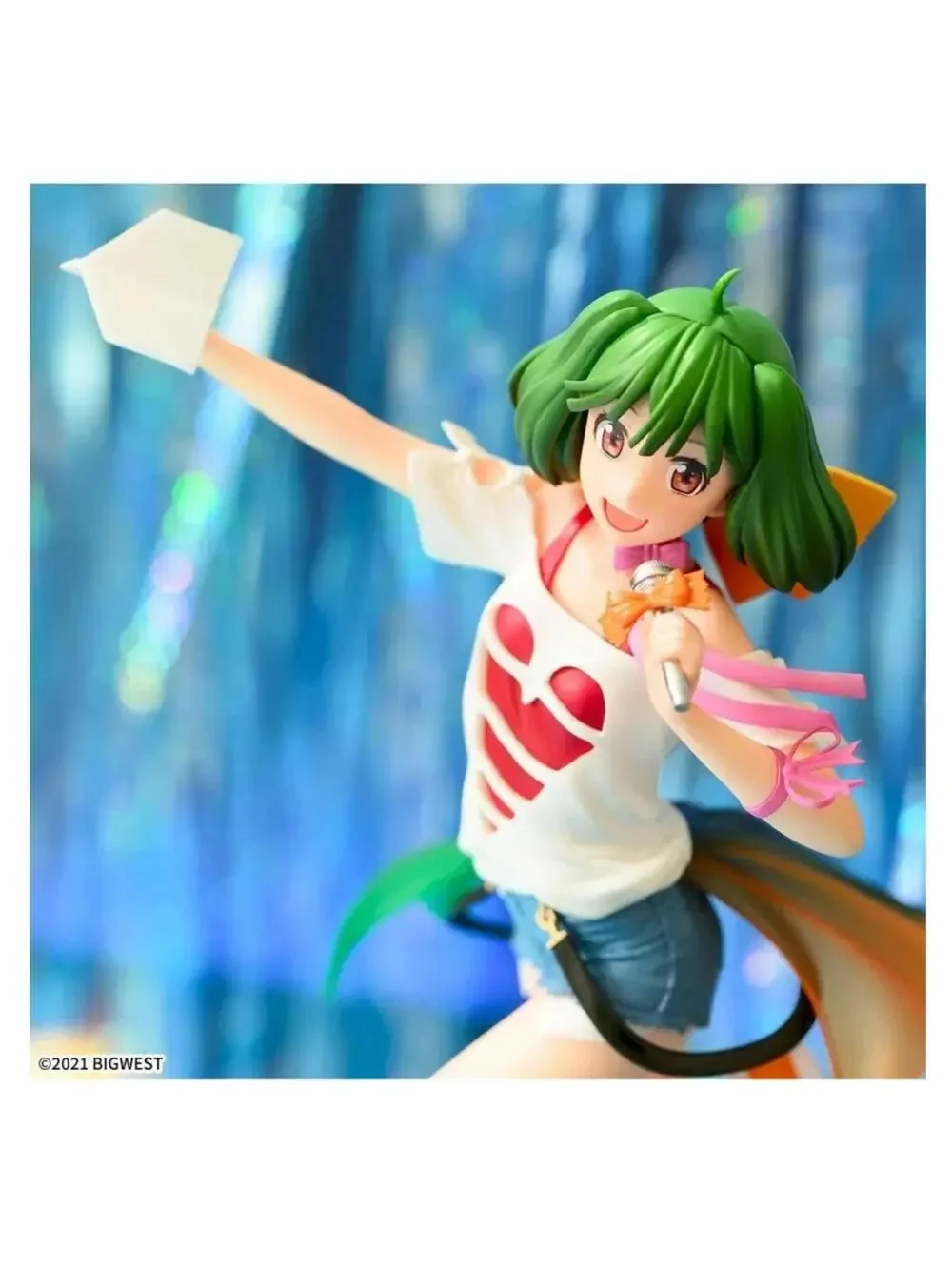 Bandai Macross Frontier Ranka Lee Figure  Multicolor Excellent Anime